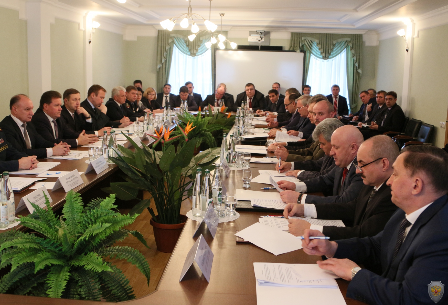 Совместное заседание Антитеррористической комиссии и Оперативного штаба Республики Мордовия