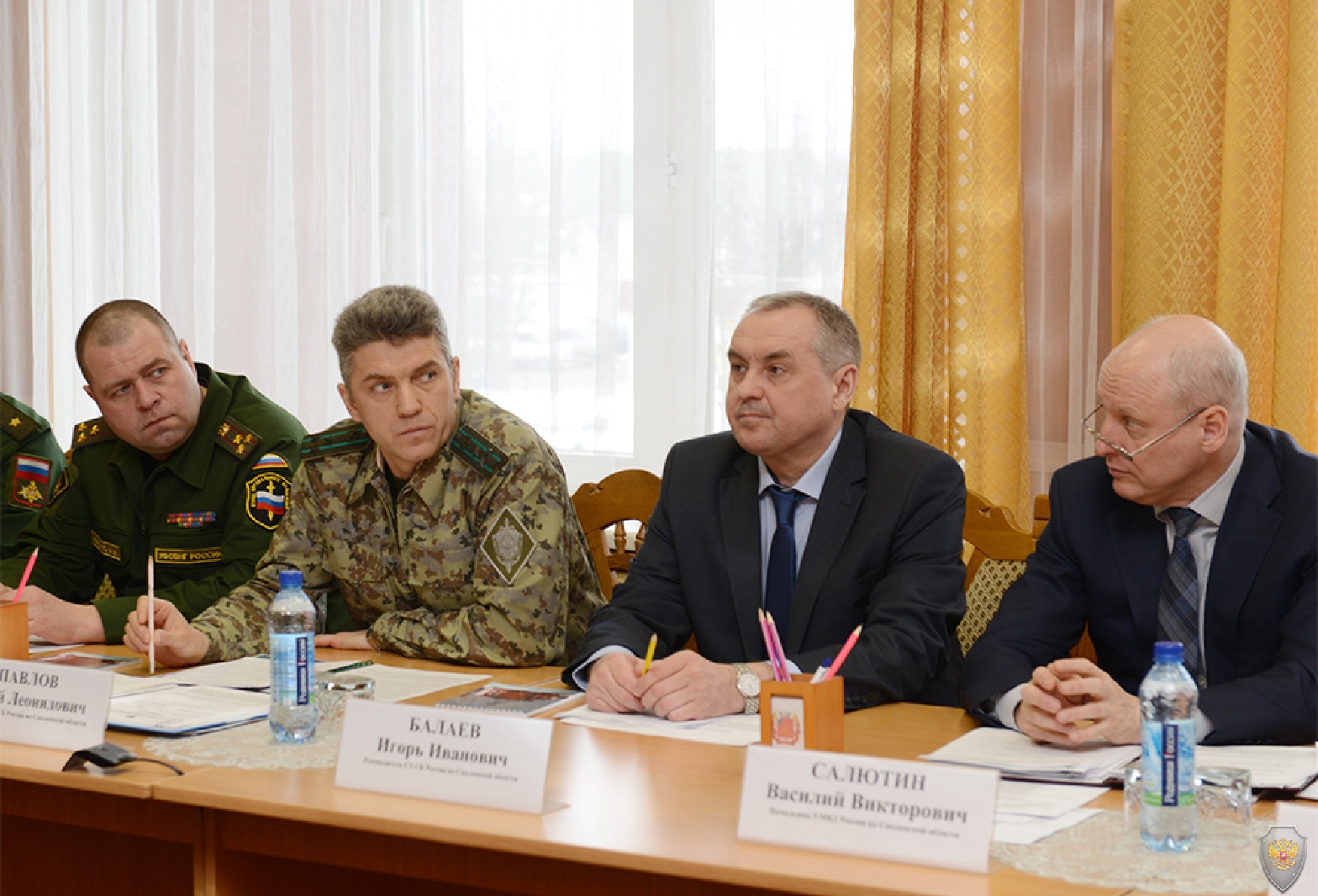 Начальник Пограничного управления ФСБ России по Смоленской области Павлов Андрей Леонидович 