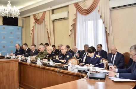 Совместное заседание АТК и ОШ в Орловской области