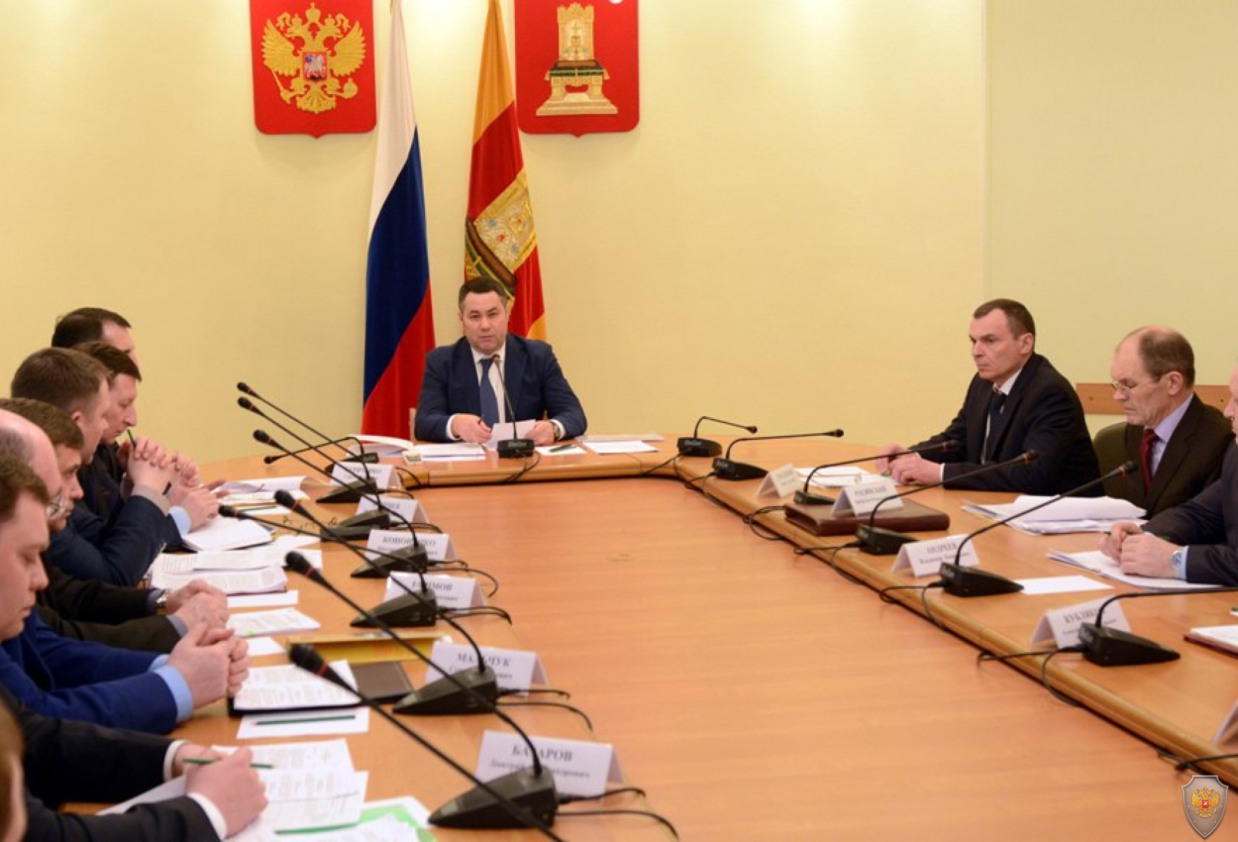 Идет заседание Антитеррористической комиссии в Тверской области