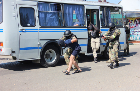 Оперативным штабом в Краснодарском крае проведено тактико-специальное антитеррористическое учение