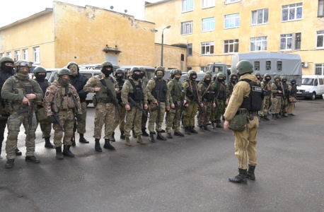 Приведение сил и средств оперативного штаба в Новгородской области в боевую готовность