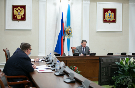 Состоялось совместное заседание антитеррористической комиссии и оперативного штаба в Архангельской области