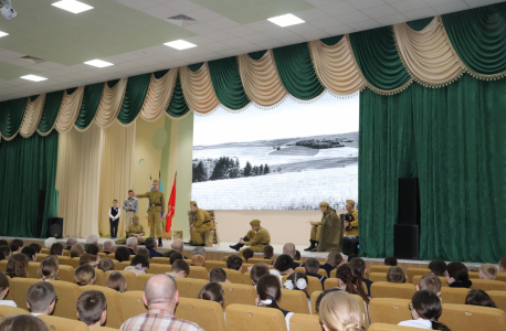 «Десант Славы» в школе № 61 Курска