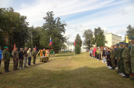 Орловское отделение организации "Боевое братство" провело военно-патриотическое соревнование "Тропа Юный Гвардеец"