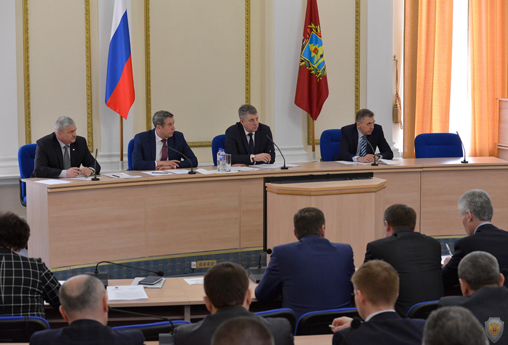 Заседание антитеррористической комиссии Брянской области