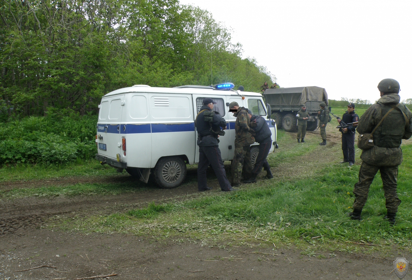 Оперативным штабом в Камчатском крае проведены плановые антитеррористические учения в районе горы Толстый мыс 
