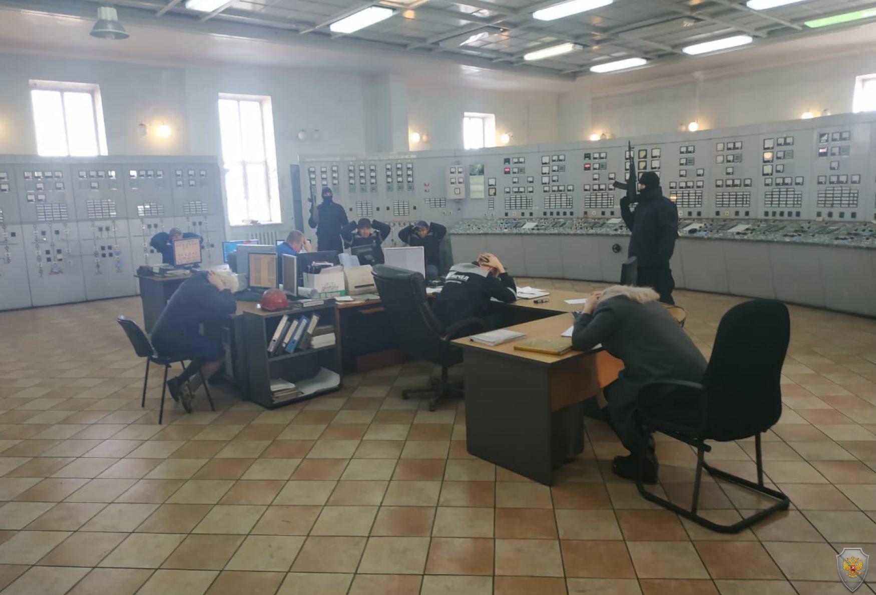 На территории г. Калтана Кемеровской области проведено командно-штабное учение «Молния – 2018».