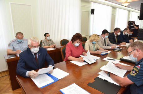 Состоялось совместное заседание Антитеррористической комиссии и Оперативного штаба в Республике Марий Эл