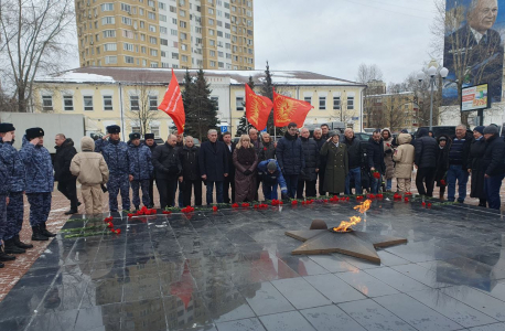 Торжественный митинг состоялся в Реутове