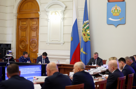 Заседание антитеррористической комиссии в Астраханской области
