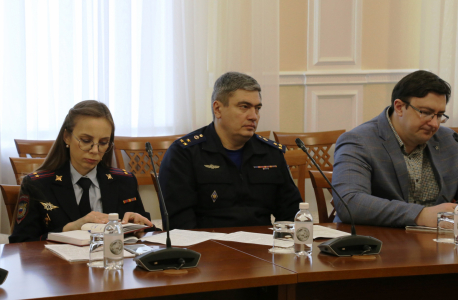 Заседание рабочей группы по информационно-пропагандистскому обеспечению деятельности АТК в Орловской области
