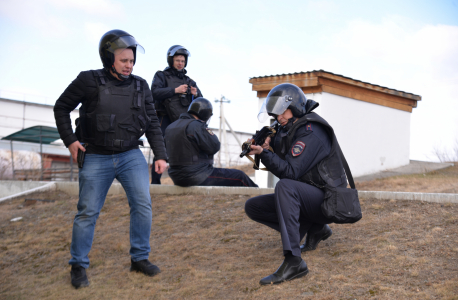 Антитеррористическое учение в городе Черногорске