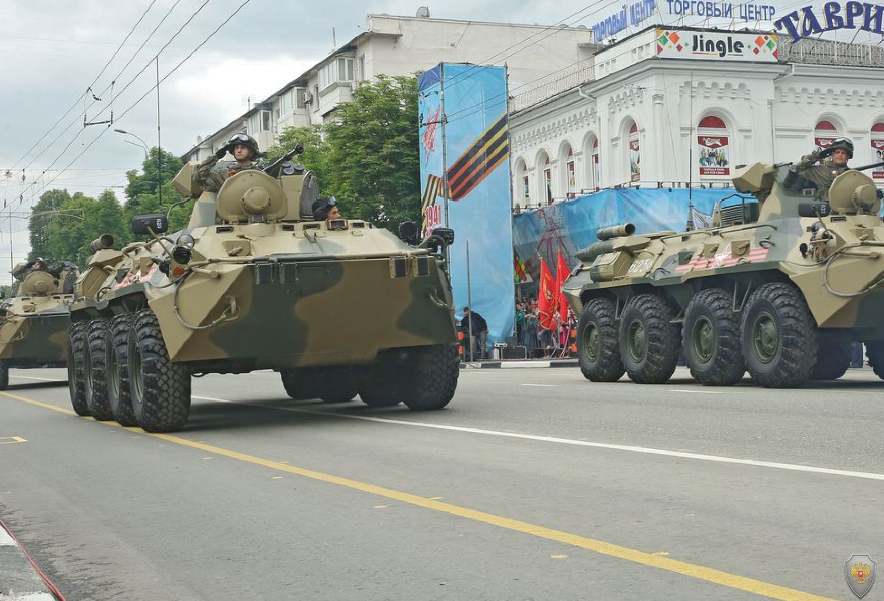 В Крыму прошли праздничные мероприятия, посвящённые 73-й годовщине победы в Великой Отечественной войне