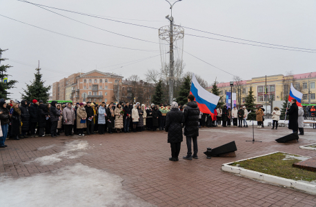 Патриотическое мероприятие в Курской области