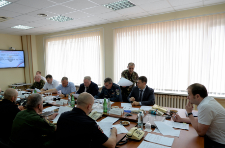 Оперативный штаб в Смоленской области провел антитеррористические учения "Рельеф-2024"