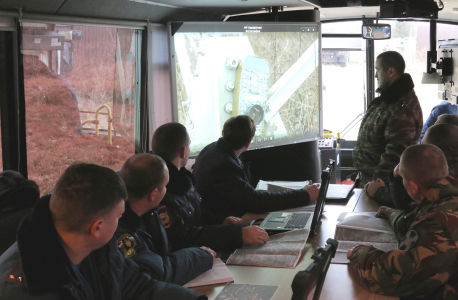 Оперативным штабом в Смоленской области  проведено командно-штабное учение под условным наименованием «Молния-2018».