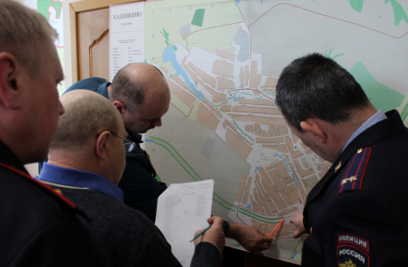 Работа оперативной группы в Кадошкинском муниципальном районе 