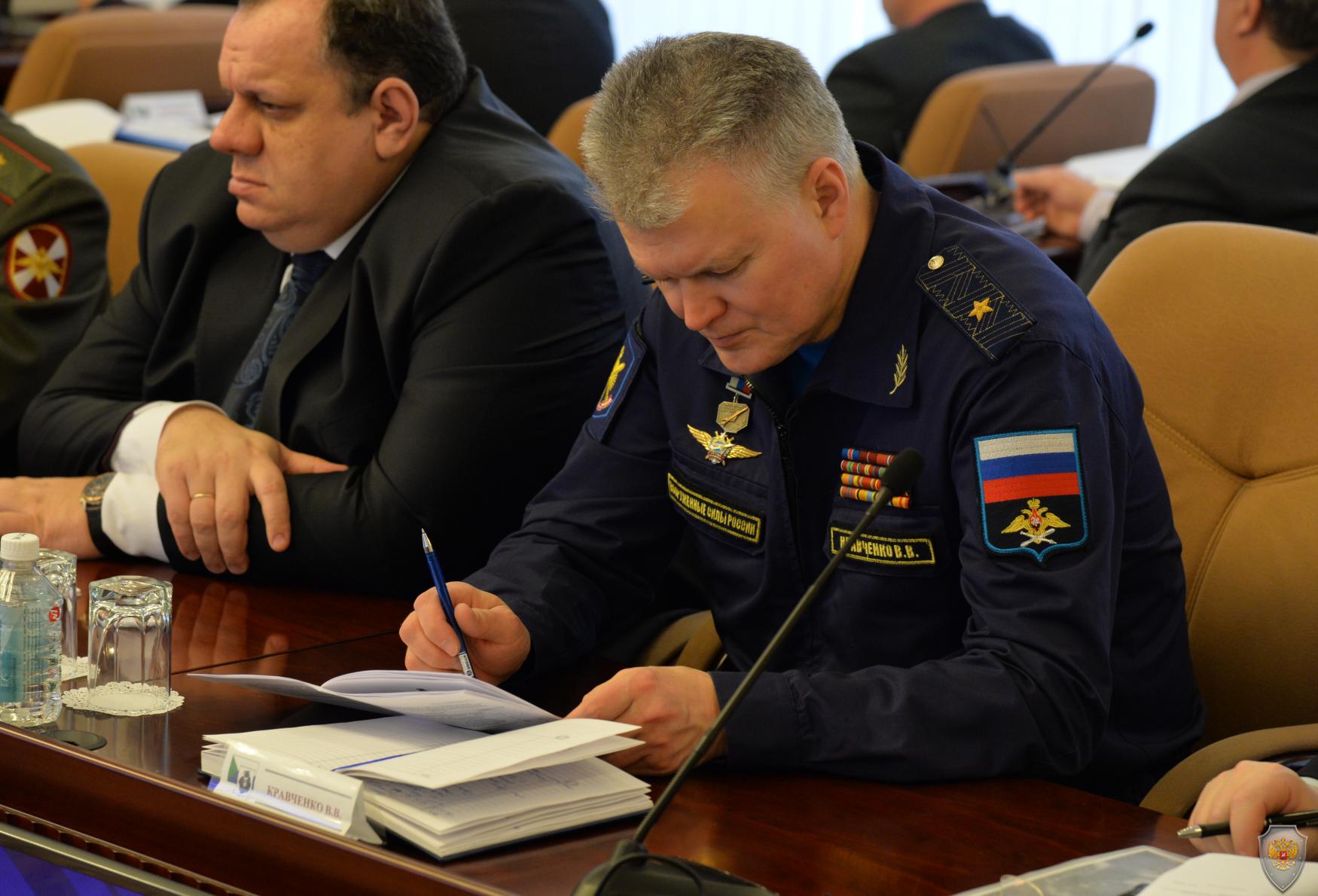 Прошло совместное заседание краевой антитеррористической комиссии и оперативного штаба в Хабаровском крае