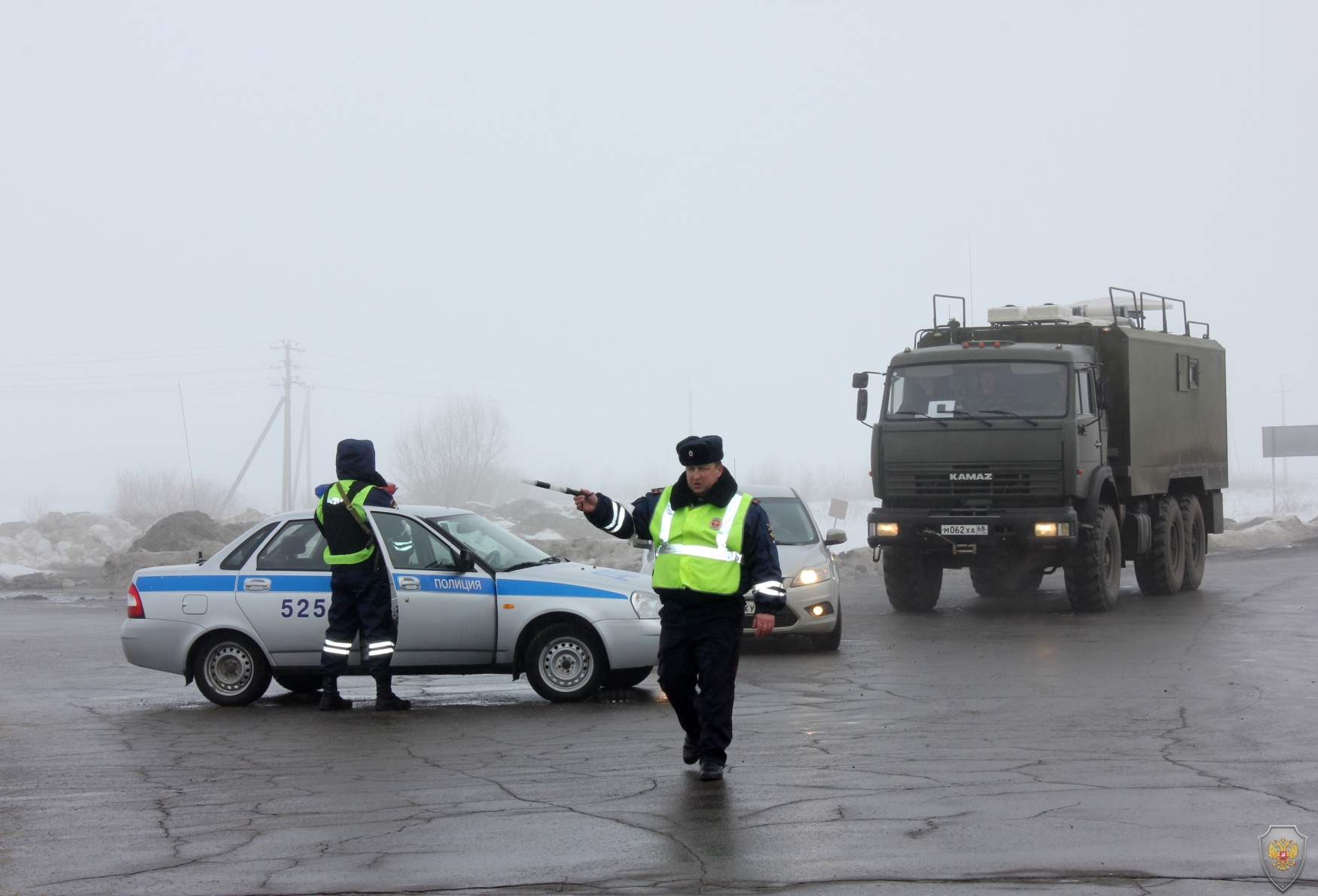 Организация дорожного движения в ходе осуществления первоочередных мер