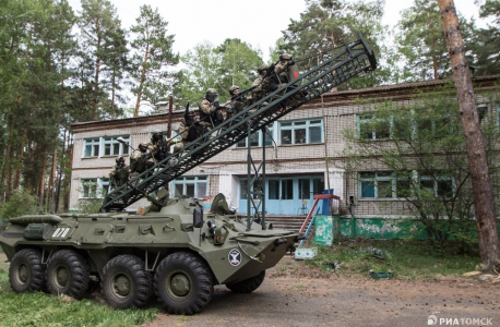 Оперативным штабом в Томской области проведено тактико-специальное учение 