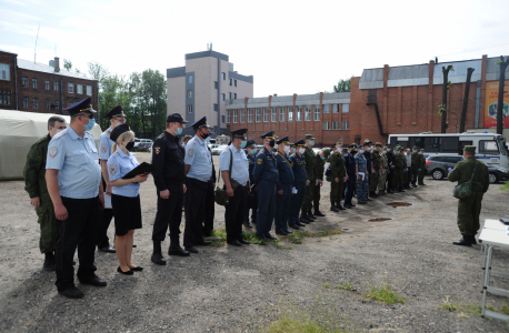 В Ивановском районе проведено командно-штабное учение «Набат-2020»