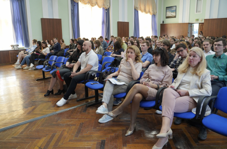 Для нижегородских студентов проведено мероприятие "Время выбрало нас. Великая Отечественная война"