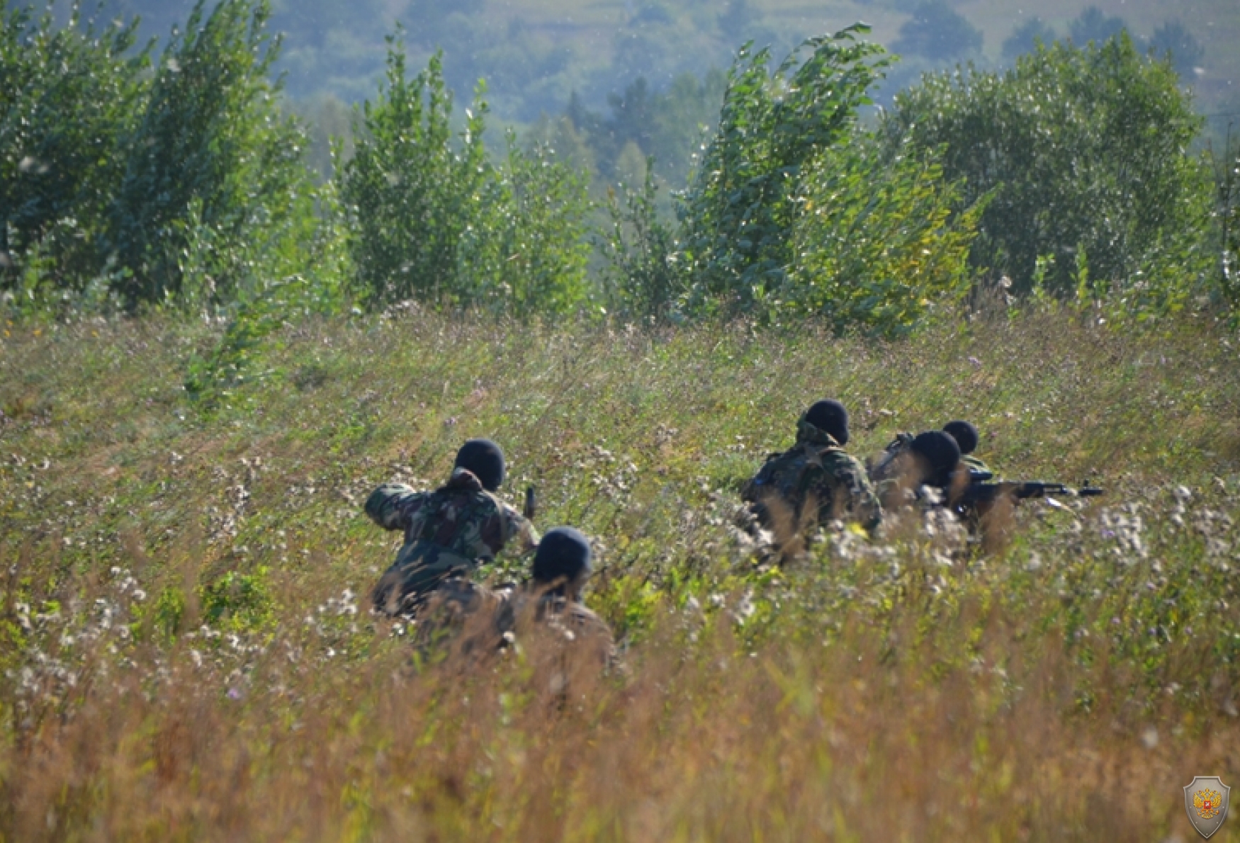 Антитеррористические учения. Вологодская область, село Верховажье. 12 августа 2014 года