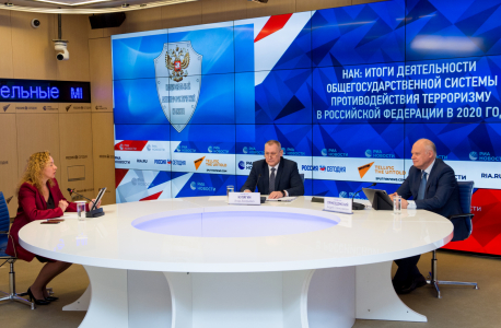 В Мультимедийном пресс-центре МИА «Россия сегодня» состоялся брифинг НАК об итогах деятельности общегосударственной системы противодействия терроризму в России