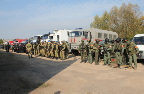 Тактико-специальное учение в Новгородской области 