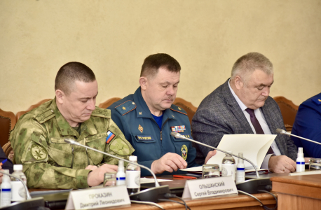 Совместное заседание АТК и ОШ в Орловской области