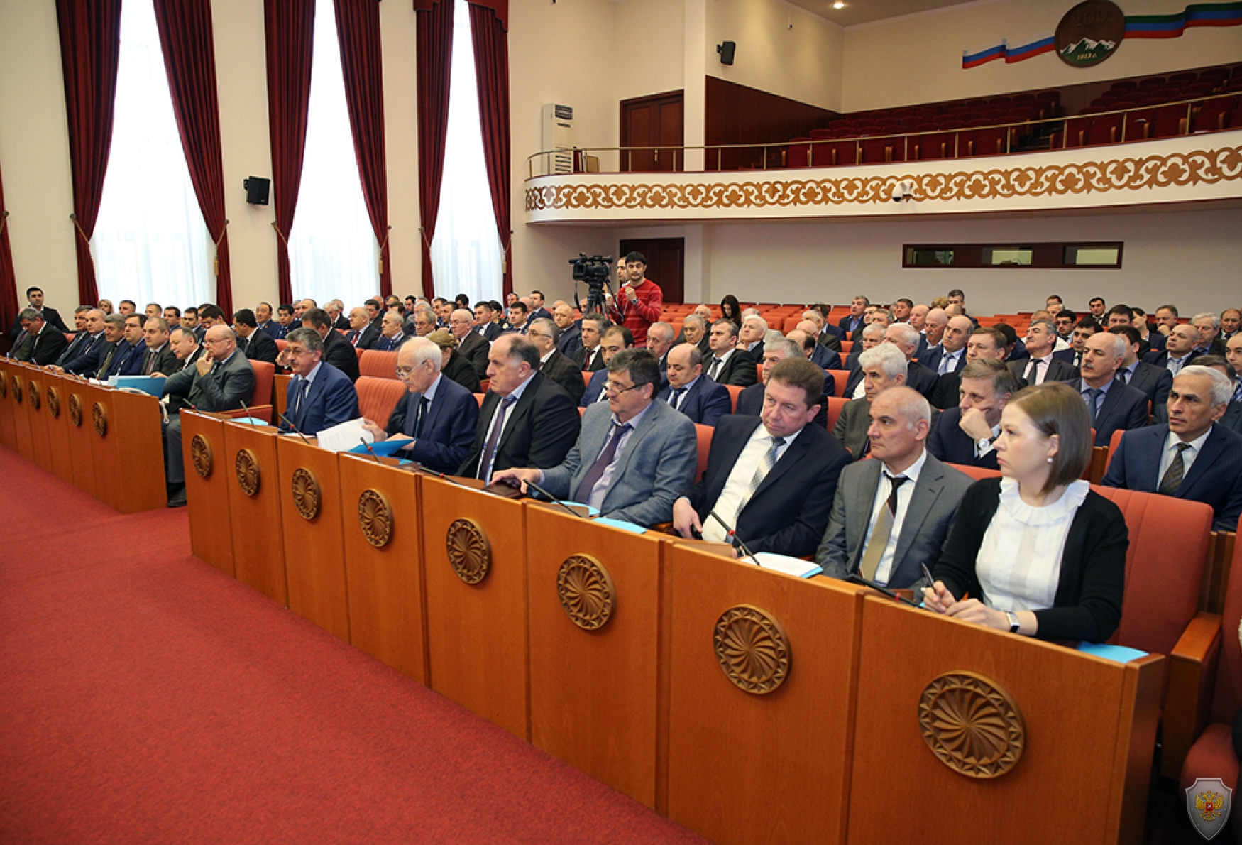 Члены правительства Республики Дагестан на заседании антитеррористической комиссии