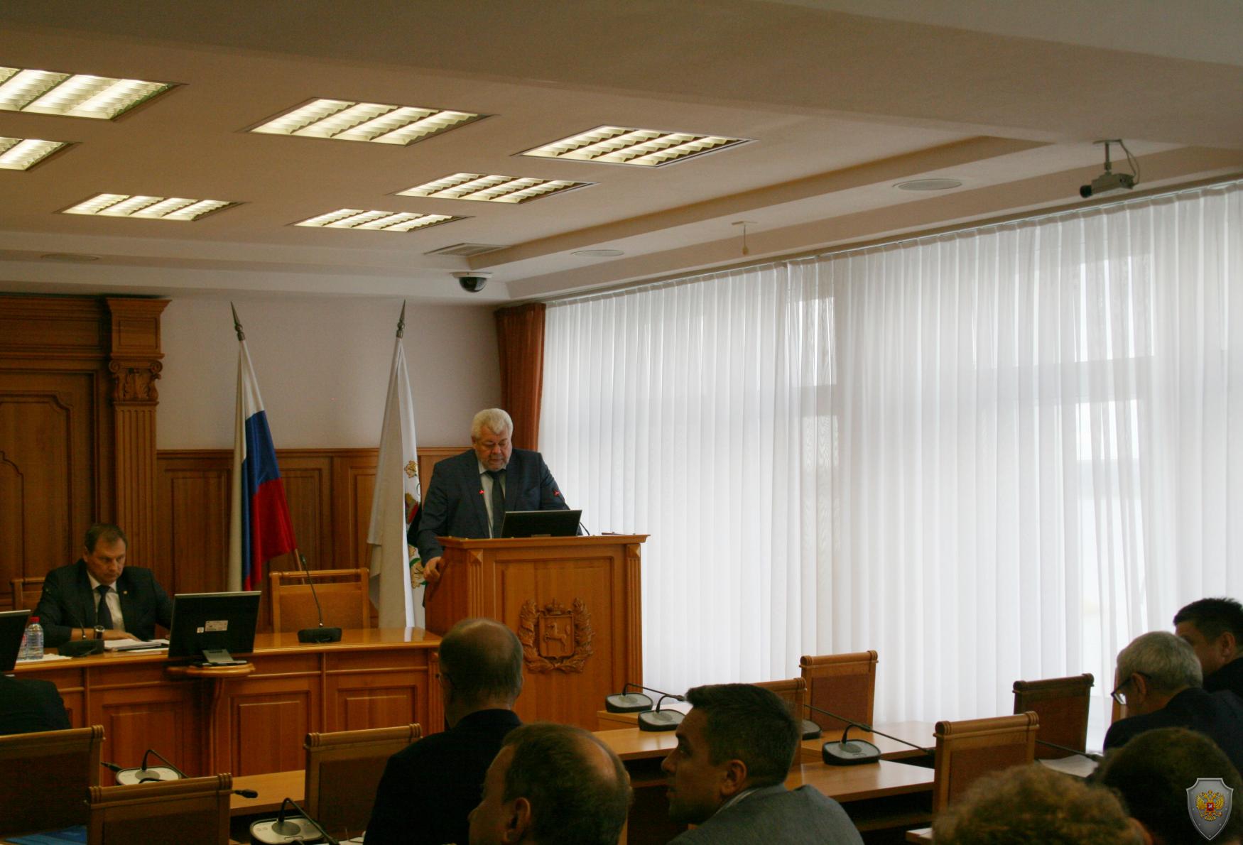 В Томской области прошло совместное заседание областной антитеррористической комиссии, оперативного штаба и совета безопасности