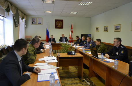 Экстренное заседание оперативного штаба в Орловской области и принятие решения на проведение КТО
