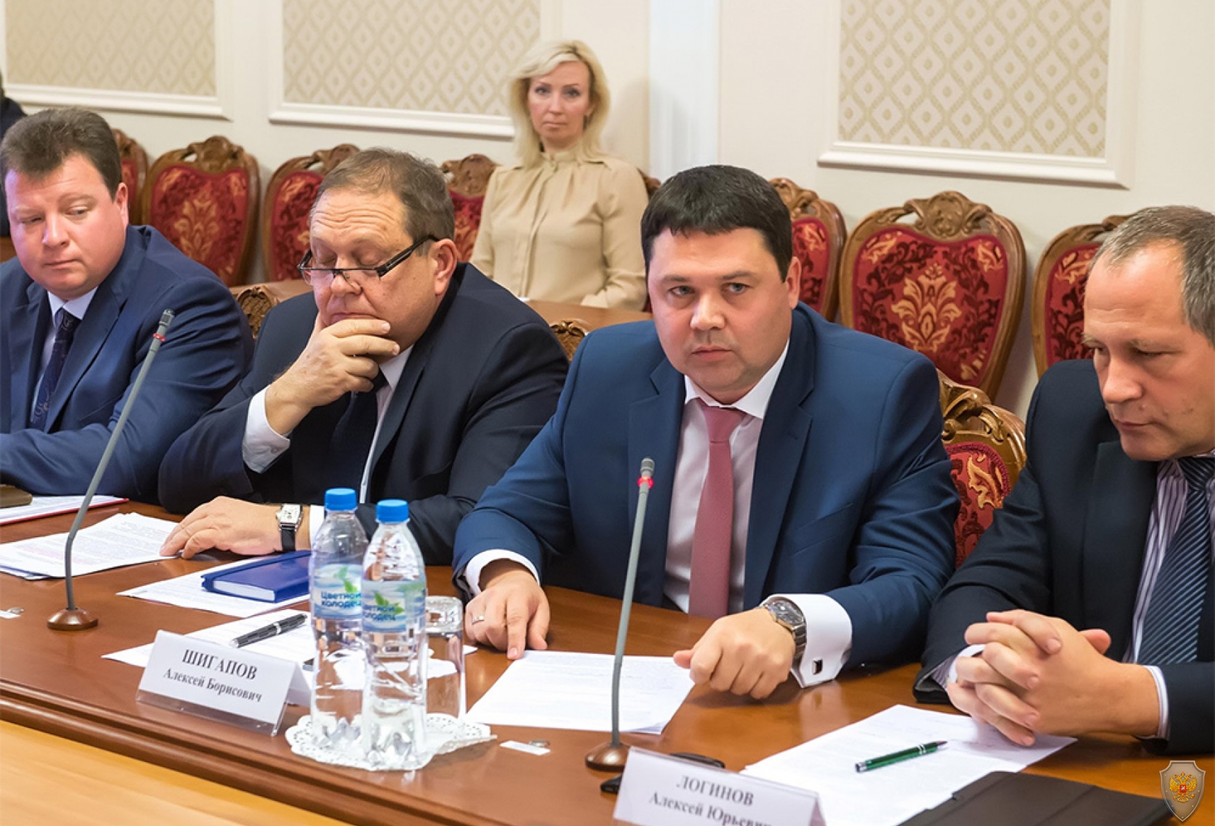 Участники заседания Антитеррористической комиссии в Калужской области