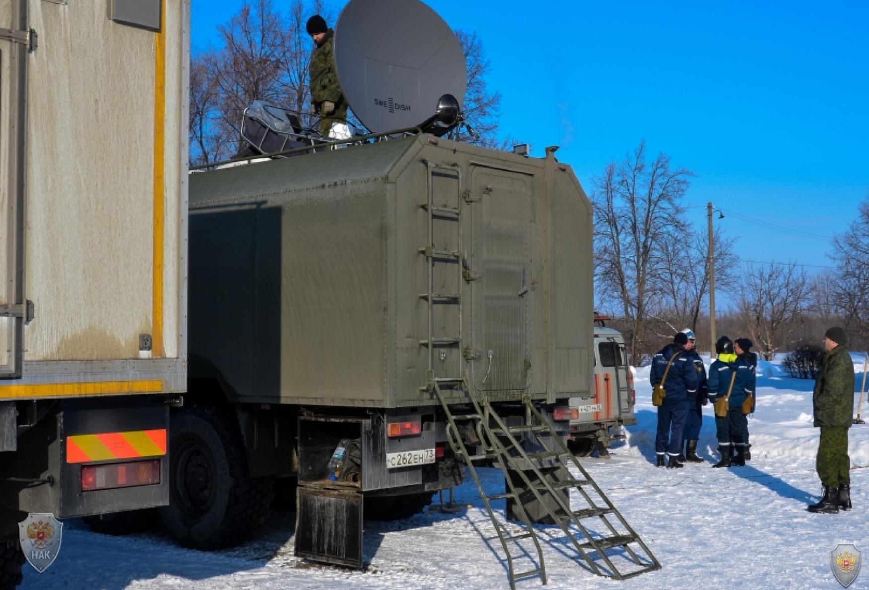 В Ульяновской области проведено командно-штабное учение 