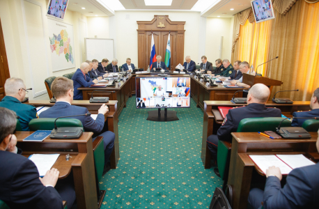 Прошло заседание  антитеррористической комиссии и  и Оперативного штаба в Белгородской области