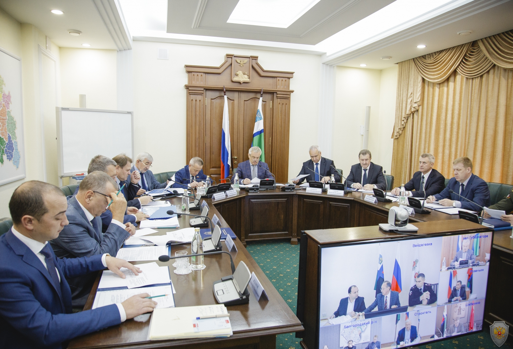 Прошло заседание  антитеррористической комиссии в Белгородской области 