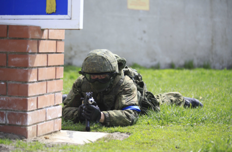 С подразделениями антитеррора соединений и воинских частей Южного военного округа проведены учения