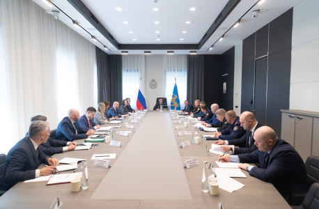 Проведено заседание антитеррористической комиссии в Псковской области