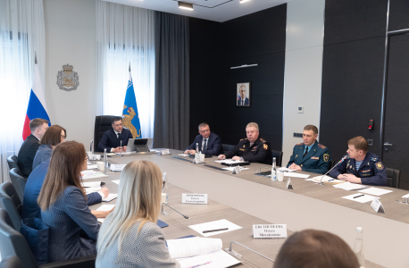 Проведено заседание антитеррористической комиссии в Псковской области