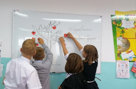 Школьники Мордовии присоединились к акциям в День солидарности в борьбе с терроризмом