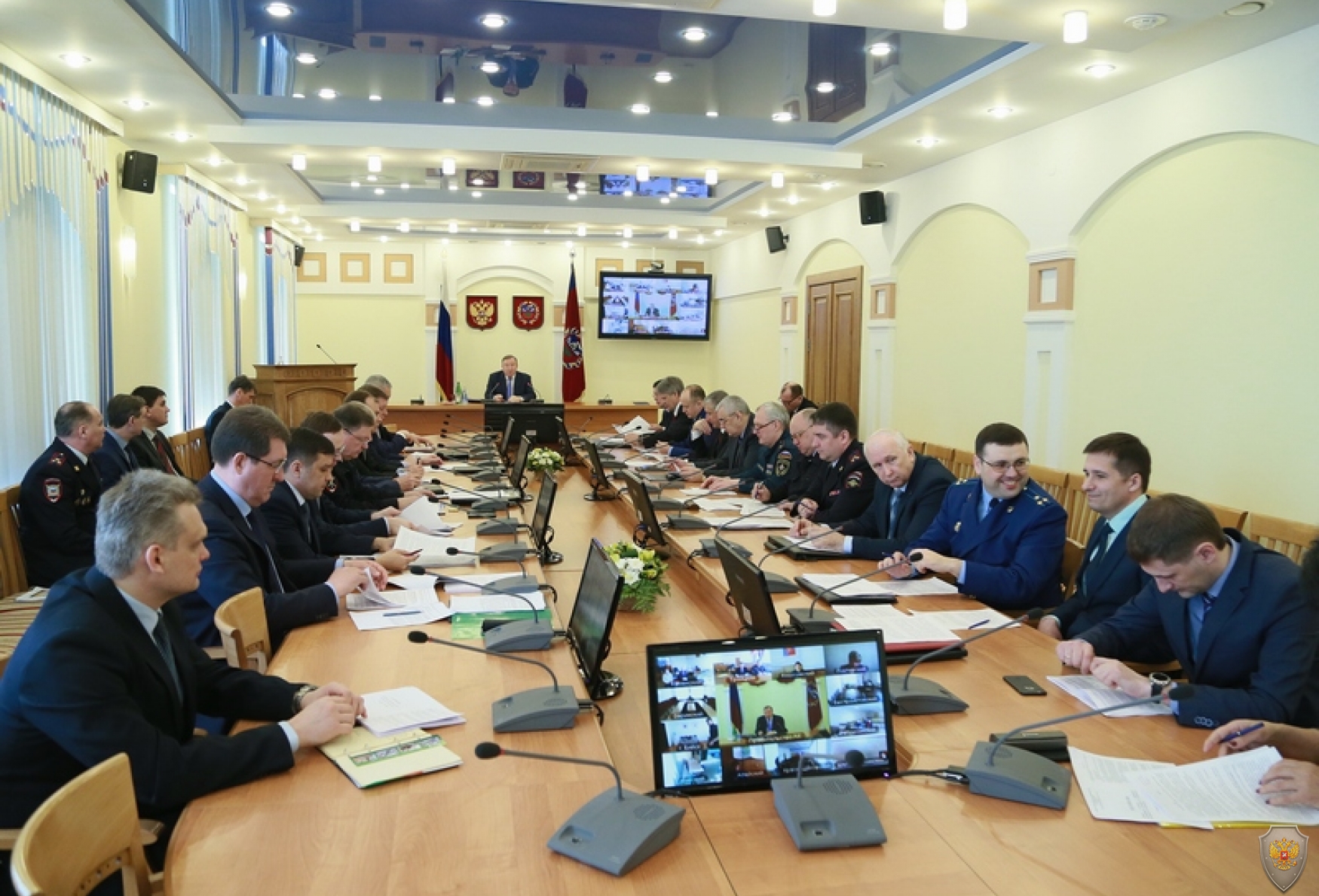 Открытие заседания антитеррористической комиссии Алтайского края