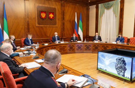 Открытие заседания Антитеррористической комиссии в Республике Коми 