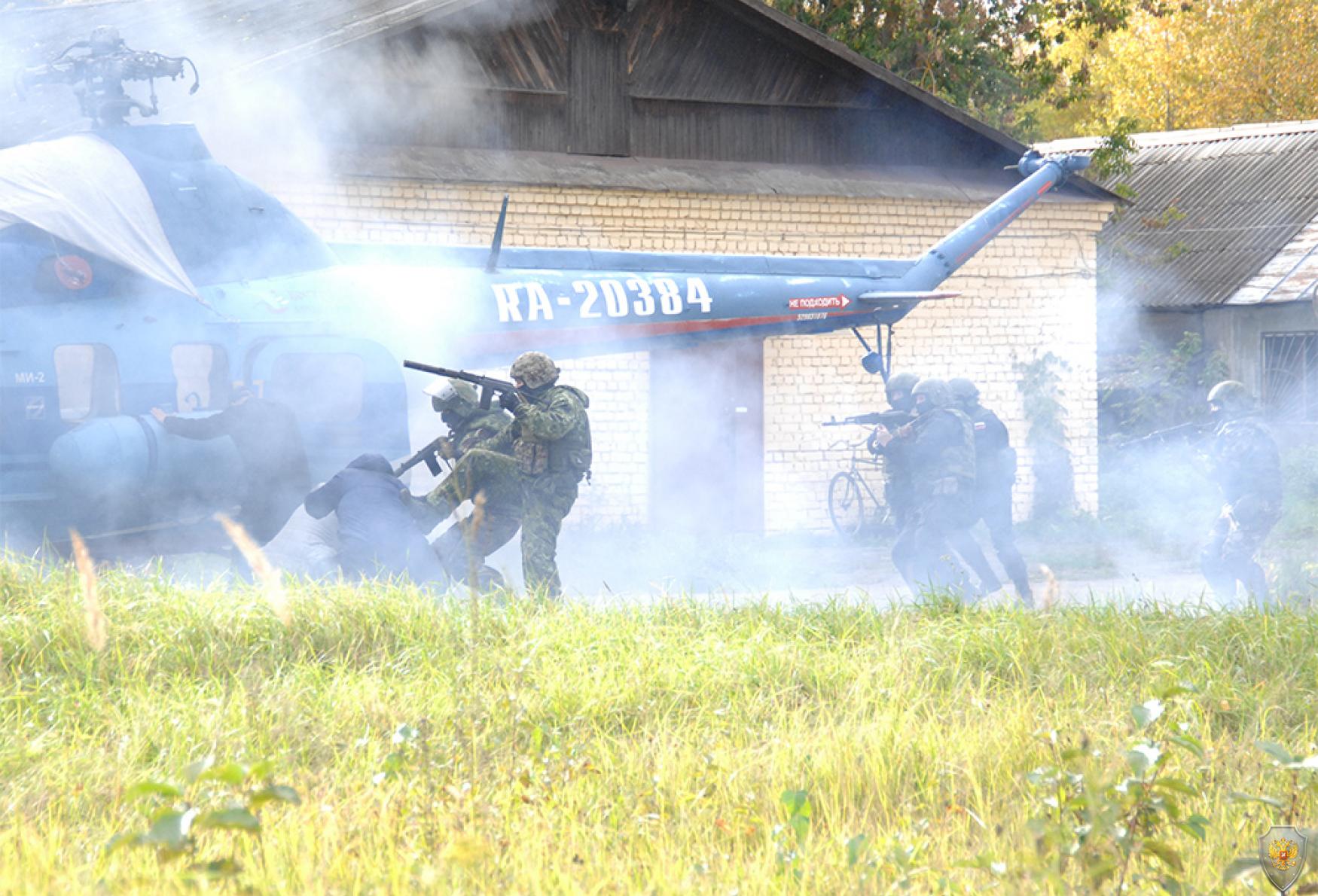 Оперативным штабом в Костромской области проведены  тактико-специальные учения