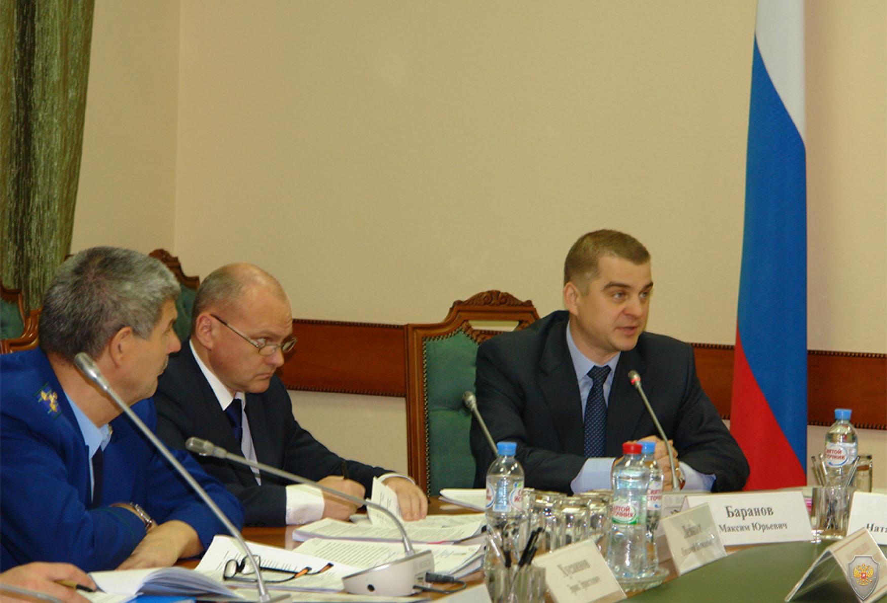 Открытие заседания Антитеррористической комиссии Ханты-Мансийского автономного округа 