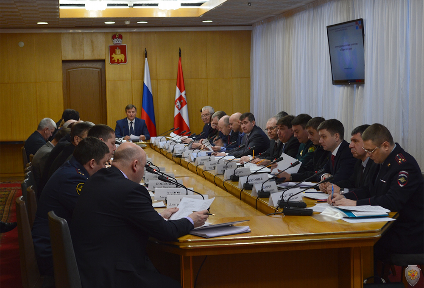 Заседание Антитеррористической комиссии Пермского края