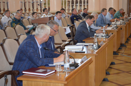 Прошло заседание  антитеррористической комиссии  и Оперативного штаба в Белгородской области 