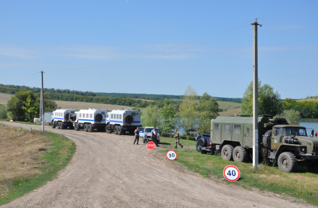 Оперативным штабом в Белгородской области проведены  тактико-специальные учения 