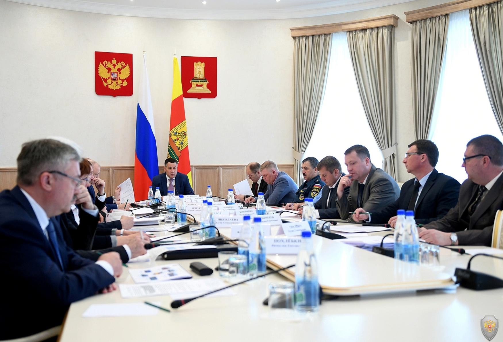 Заседание Антитеррористической комиссии в Тверской области
